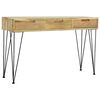vidaXL Console Table 120x35x76 cm Solid Teak