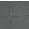 vidaXL 3 Piece Sofa Set Dark Grey Fabric