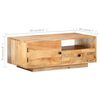 vidaXL Coffee Table 90x50x35 cm Solid Mango Wood