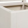 vidaXL Garden Planter White 36 x 36 x 140 cm Polypropylene