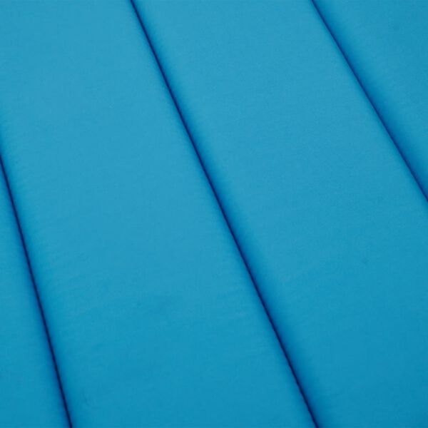vidaXL Sun Lounger Cushion Blue 186x58x4cm Oxford Fabric