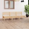 vidaXL 3 Piece Garden Lounge Set Solid Pinewood