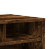 vidaXL Printer Stand Smoked Oak 49x40x22,5 cm Engineered Wood