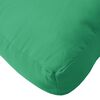 vidaXL Pallet Cushion Green 50x50x12 cm Fabric