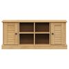 vidaXL Shoe Bench VIGO 106x35x45 cm Solid Wood Pine