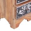 vidaXL Bedside Cabinet 30x30x51 cm Solid Mahogany Wood