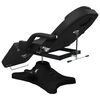 vidaXL Massage Table Black 180x62x(86.5-118) cm