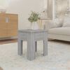 vidaXL Coffee Table Grey Sonoma 40x40x42 cm Engineered Wood
