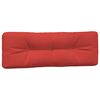 vidaXL Pallet Cushions 3 pcs Red Fabric