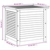 vidaXL Garden Storage Box with Louver 60x50x56 cm Solid Wood Acacia