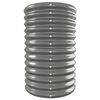 vidaXL Garden Raised Bed Galvanised Steel 332x40x68 cm Grey