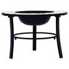 vidaXl Mosaic Fire Pit Green 68cm Ceramic