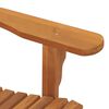 vidaXL Garden Adirondack Chair 79x95x92 cm Solid Wood Teak