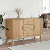 vidaXL Sideboard OLDEN Brown 114x43x73.5cm Solid Wood Pine