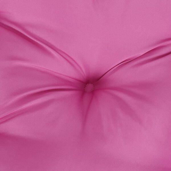 vidaXL Garden Bench Cushions 2pcs Pink 100x50x7cm Fabric