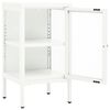 vidaXL Sideboard 38x35x70 cm Metal and Glass