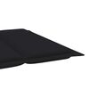 vidaXL Garden Sun Lounger with Cushion Solid Wood Acacia