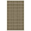 vidaXL CD Cabinet Sonoma Oak 102x23x177.5 cm Engineered Wood