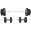 vidaXL Barbell and Dumbbell Set 60 kg