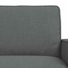 vidaXL Sofa 2 pcs Dark Grey 162 x 80 x 82 cm Fabric