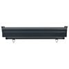 vidaXL Balcony Side Awning 105x250 cm Black