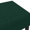 vidaXL Footstool Dark Green 77x55x31 cm Velvet