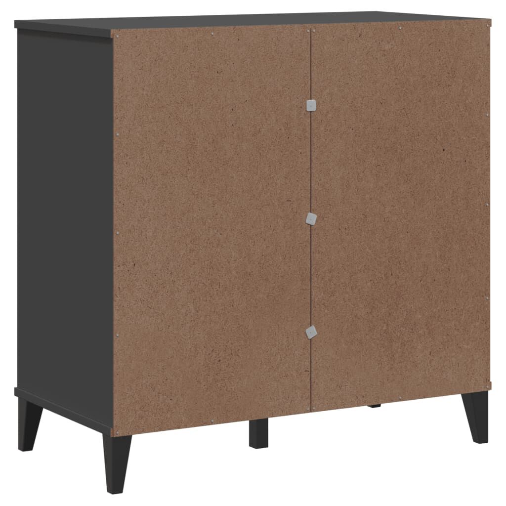 vidaXL Sideboard VIKEN Anthracite Grey 80x40x80 cm Engineered Wood