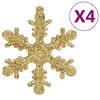 vidaXL 112 Piece Christmas Bauble Set Red / Green / Gold Polystyrene
