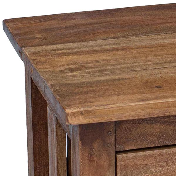vidaXL Nightstand Solid Mahogany Wood 40x30x51 cm