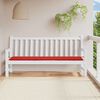vidaXL Garden Bench Cushion Red 200x50x4 cm Oxford Fabric