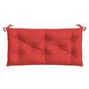 vidaXL Garden Bench Cushion Red 100x50x7cm Oxford Fabric
