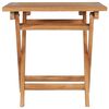 vidaXL Folding Garden Table 45x45x45 cm Solid Teak Wood