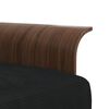 vidaXL L-shaped Sofa Black 279x140x70 cm Velvet