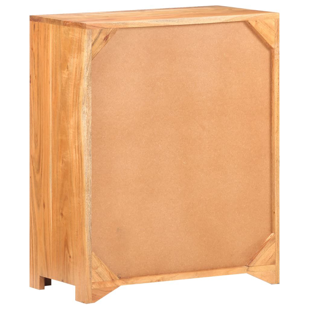 vidaXL Sideboard 59x33x75 cm Solid Acacia Wood