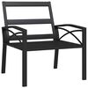 vidaXL Garden Chairs with Sand Cushions 2 pcs 68x76x79 cm Steel