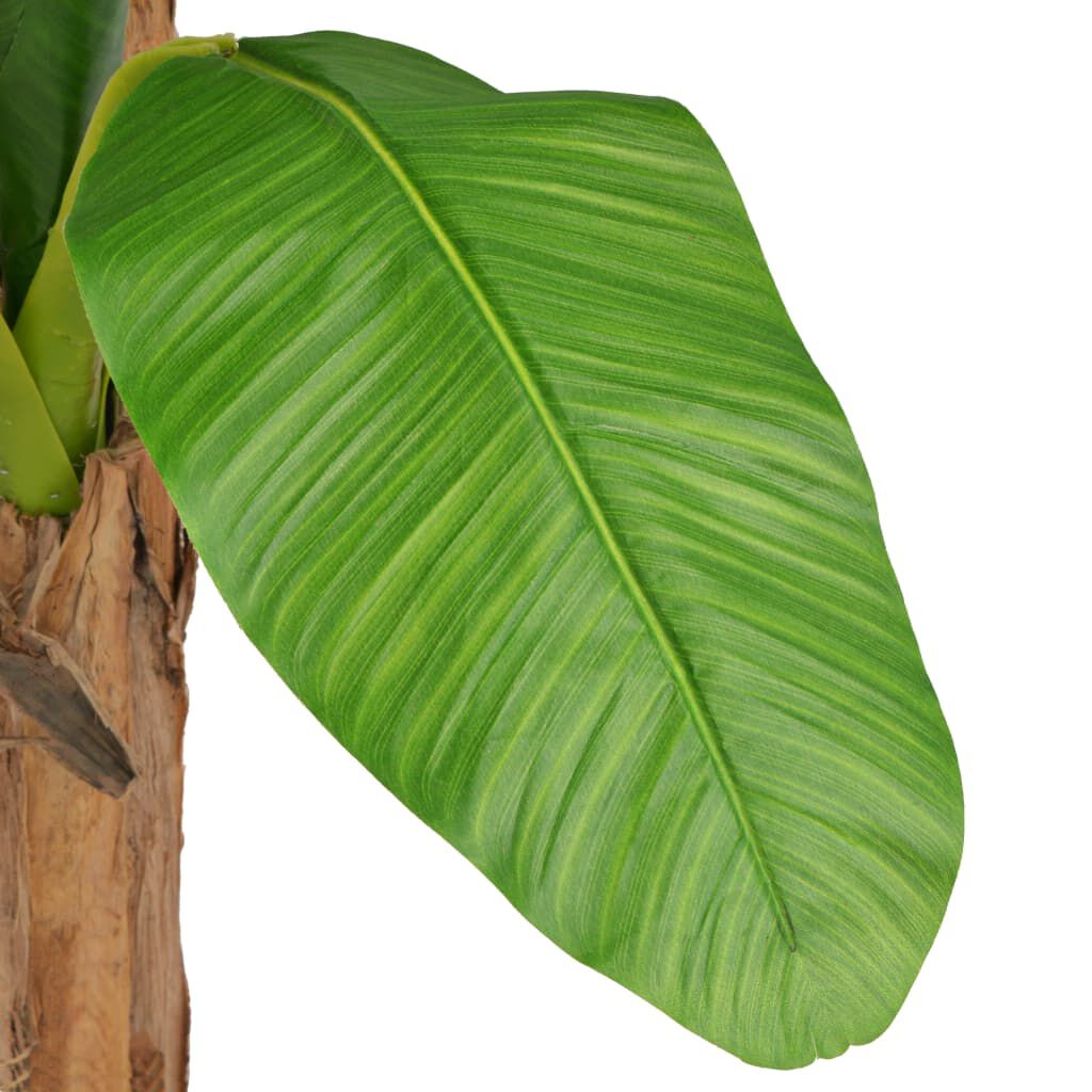 vidaXL Artificial Banana Tree with Pot 250 cm Green