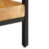 vidaXL Side Table with Shelf Brown 45 x 45 x 45 cm Solid Mango Wood