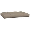 vidaXL Pallet Cushions 3 pcs Taupe Fabric