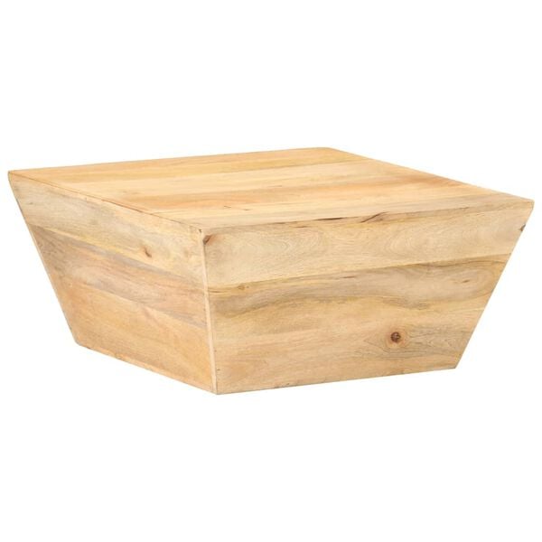 vidaXL Coffee Table V-shape 66x66x30 cm Solid Mango Wood