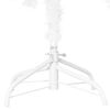 vidaXL Artificial Pre-lit Christmas Tree with Ball Set White 150 cm PVC
