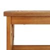 vidaXL 2 Piece Garden Lounge Set with Cushions Solid Acacia Wood