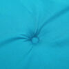 vidaXL Deck Chair Cushion Turquoise Oxford Fabric