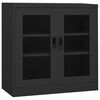 vidaXL Office Cabinet with Planter Box Anthracite 90x40x113 cm Steel