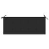 vidaXL Garden Bench with Cushion 120 cm Solid Acacia Wood