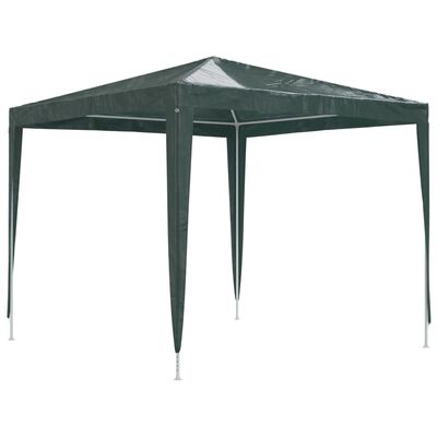 vidaXL Professional Party Tent 2.5x2.5 m Green 90 g/m²