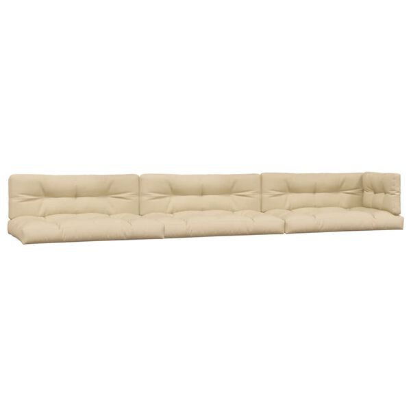 vidaXL 6 Piece Garden Pallet Sofa Set with Cushions Solid Wood Acacia