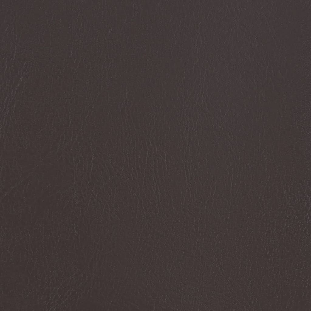 vidaXL Tub Chair Brown Faux Leather