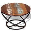 vidaXL Coffee Table Solid Reclaimed Wood 60x60x40 cm