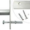 vidaXL Adjustable Security Grilles for Windows 2 pcs 1000-1500 mm