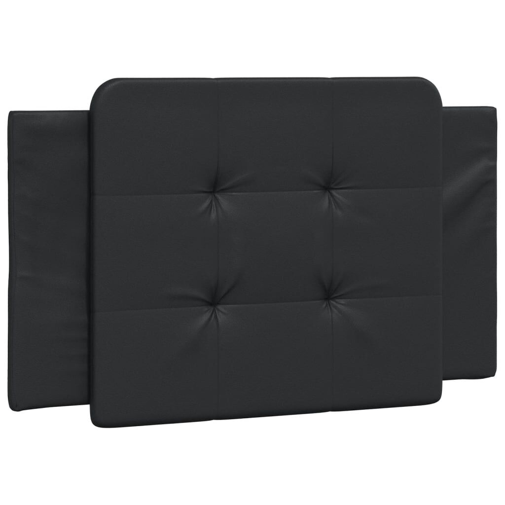 vidaXL Bed Frame with LED without Mattress Black 100x190 cm